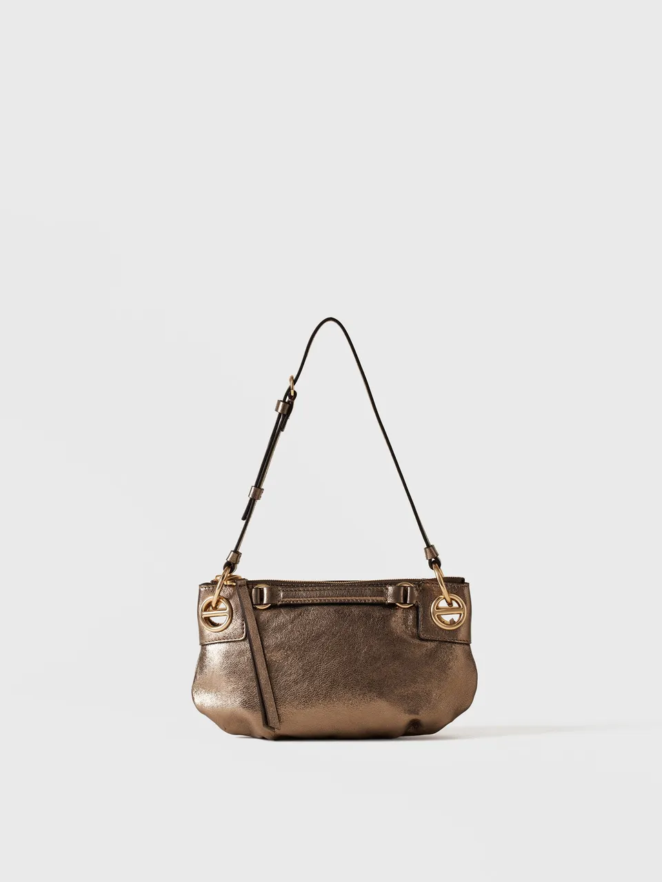 borbonese-london-borsa-mini-tracolla-in-vitello-laminato image 1