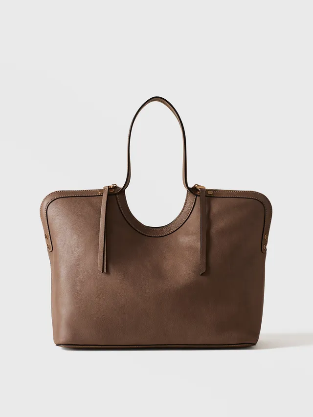 borbonese-bice-borsa-shopping-large-borsa-shopping-in-vitello-effetto-nabuk-con- image 1