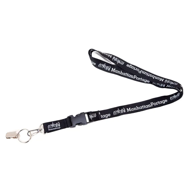 manhattan-portage-lanyard-lanyard-porta-badge-e-chiavi-con-moschettone-staccabil image 1