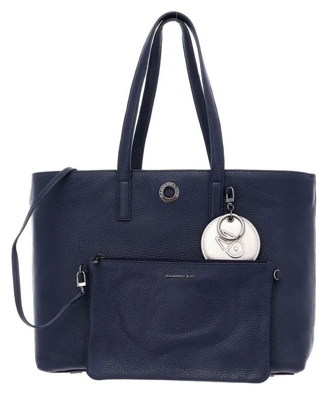mandarina-duck-mellow-leather-p10fzt24-shopper-donna-in-pelle-morbida-con-bustin image 1