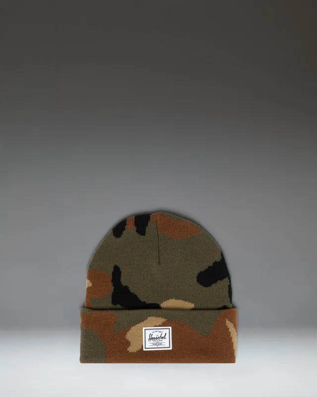 herschel-supply-elmer-camo-beanie-cuffia-invernale-jacquard-camouflage-taglia-un image 1