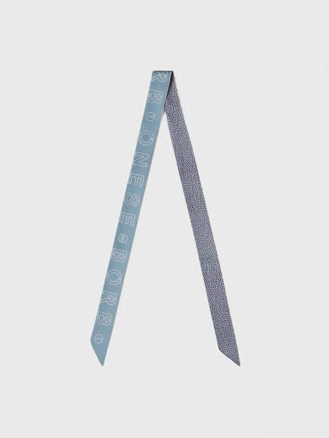 borbonese-bandeau-in-tessuto-effetto-raso-di-seta-con-stampa-op-4x120-cm-made-in image 1