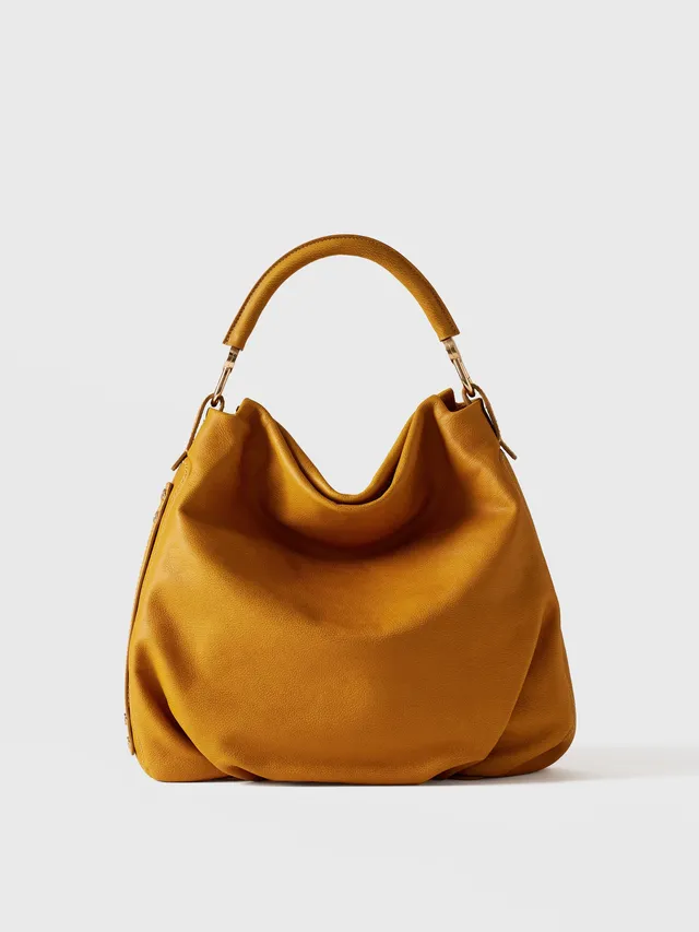 borbonese-bice-borsa-hobo-medium-borsa-spalla-in-vitello-effetto-nabuk image 1