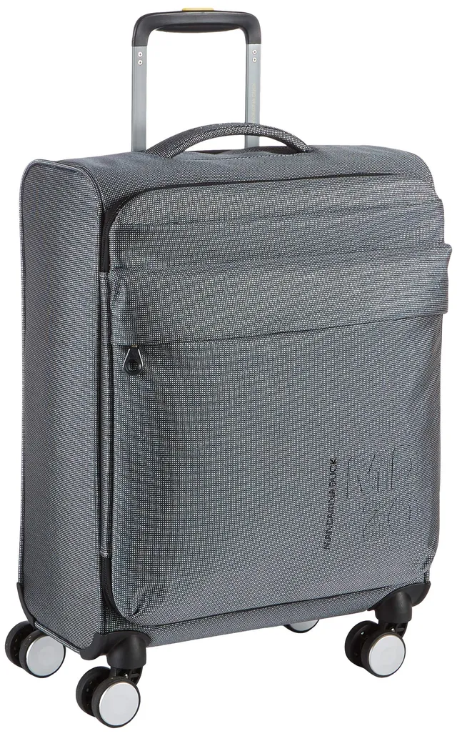 mandarina-duck-md-20-borsa-a-mano-donna-titanium-in-mitrix-lurex-40x55x20-cm image 1