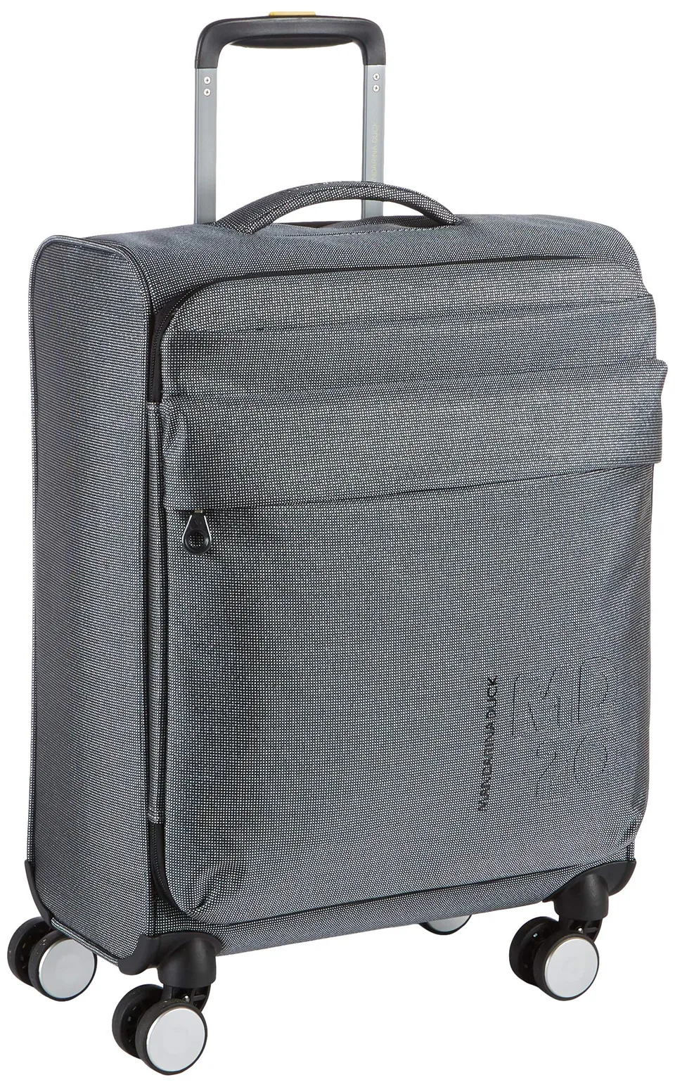 mandarina-duck-md-20-borsa-a-mano-donna-titanium-in-mitrix-lurex-40x55x20-cm image 1