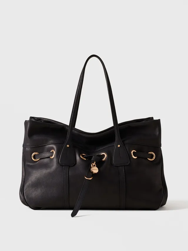 borbonese-priv-borsa-shopping-large-in-vitello-effetto-nabuk-con-chiusura-a-cala image 1