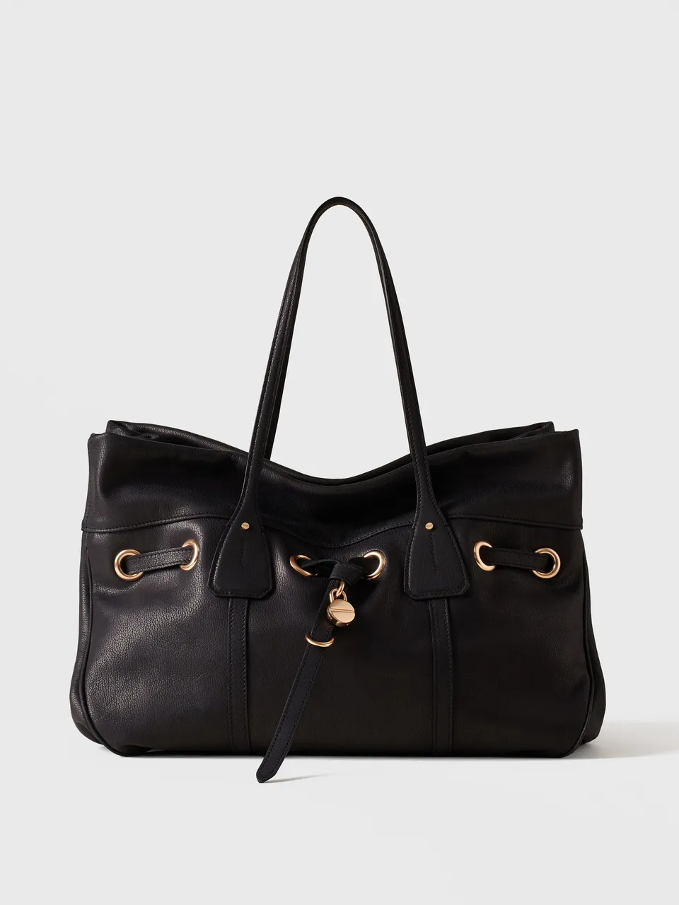 borbonese-priv-borsa-shopping-large-in-vitello-effetto-nabuk-con-chiusura-a-cala image 1