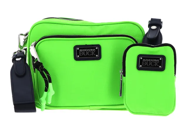 mandarina-duck-style-crossover-borsa-a-spalla-donna-in-nylon-riciclato-fucsia-fl image 1