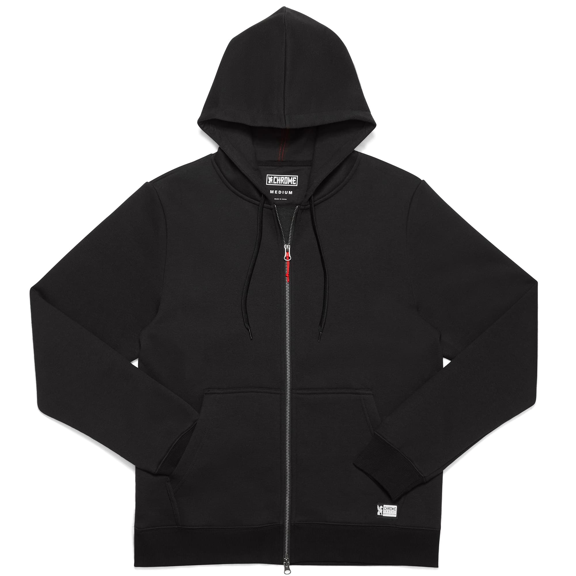 chrome-industries-chrome-issued-fleece-hoodie-felpa-con-cappuccio-in-pile-unisex image 6
