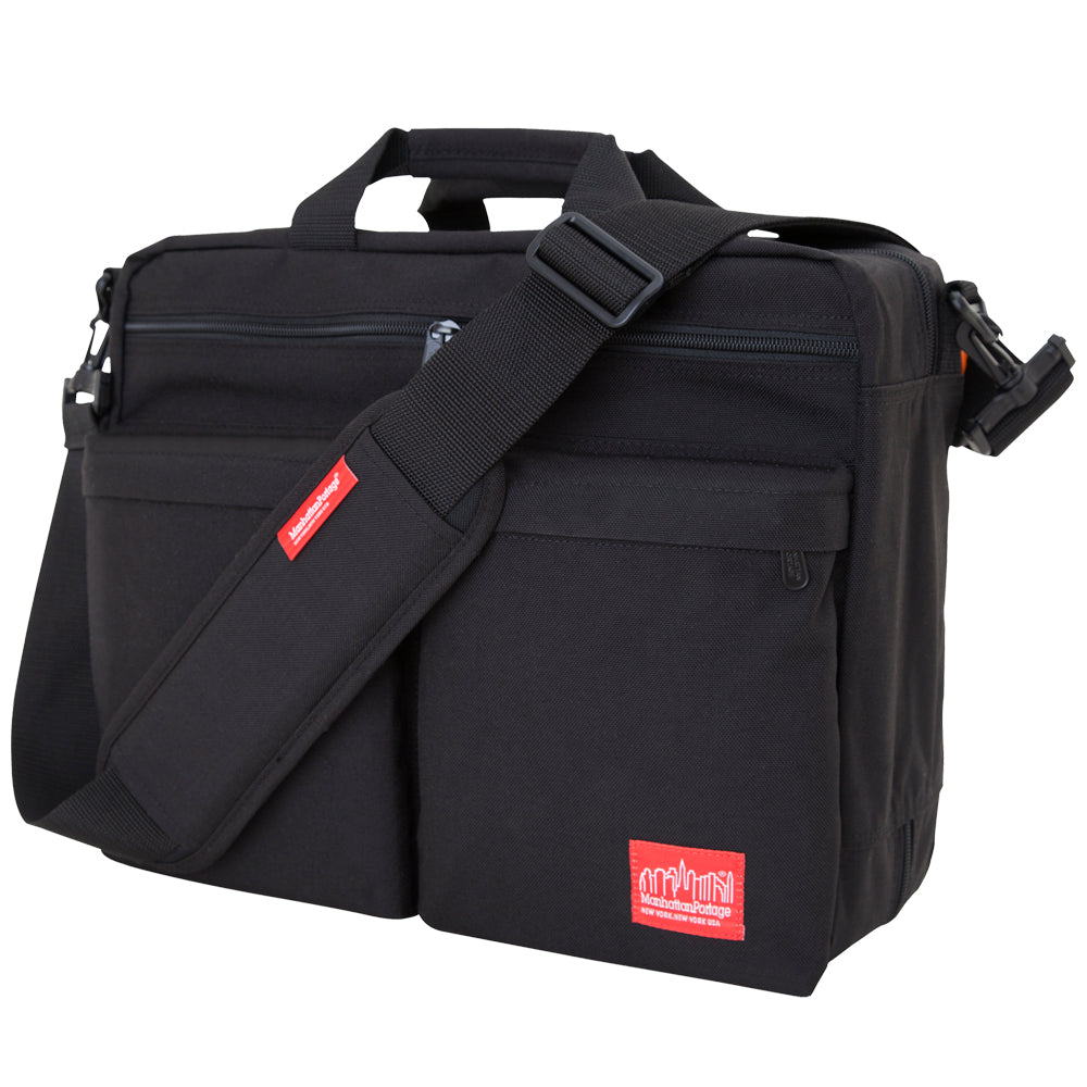 manhattan-portage-tribeca-bag-with-back-zipper-borsa-viaggio-3-in-1-zaino-tracol image 1