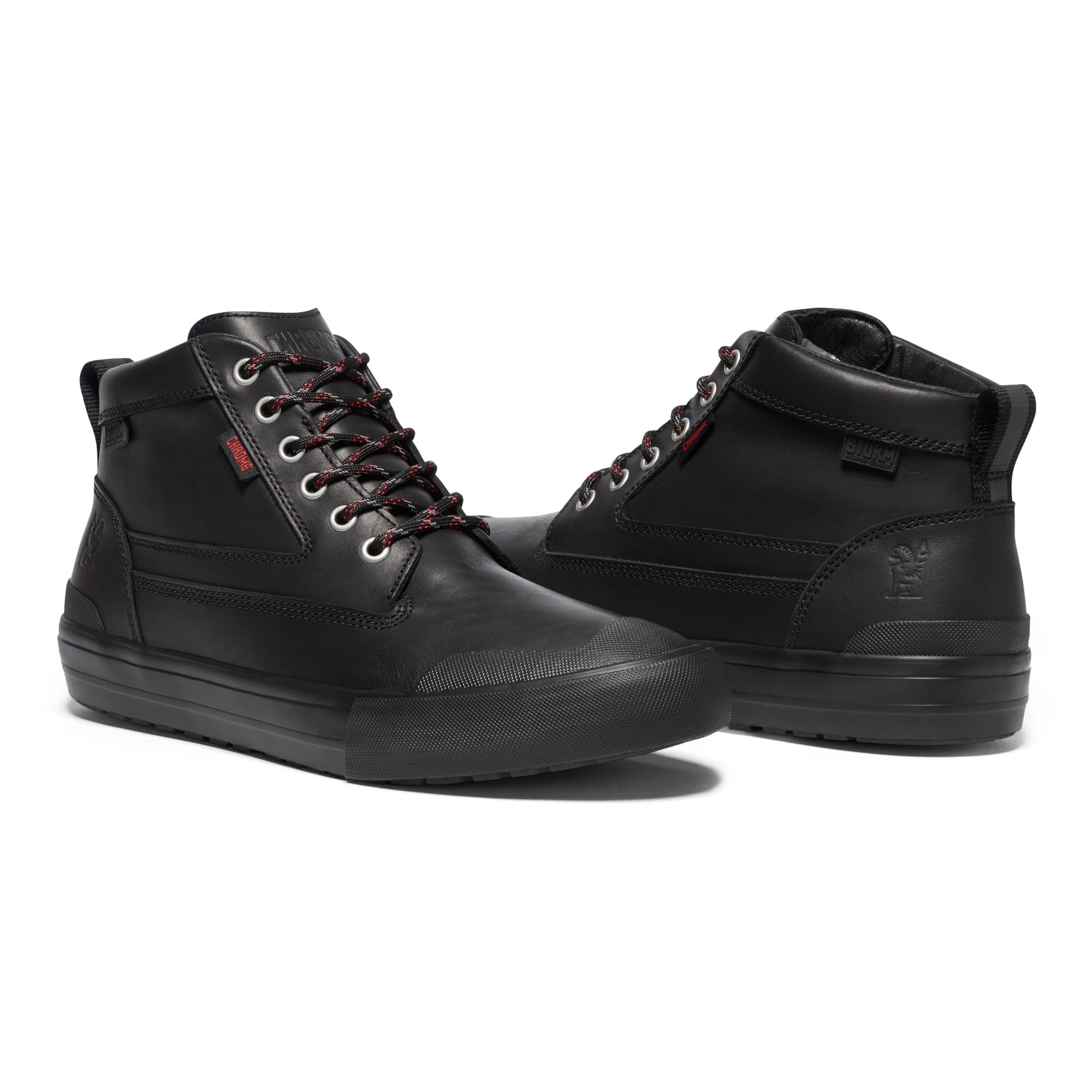 chrome-industries-storm-415-stivale-traction-impermeabile-alto-con-lacci-e-suola image 4