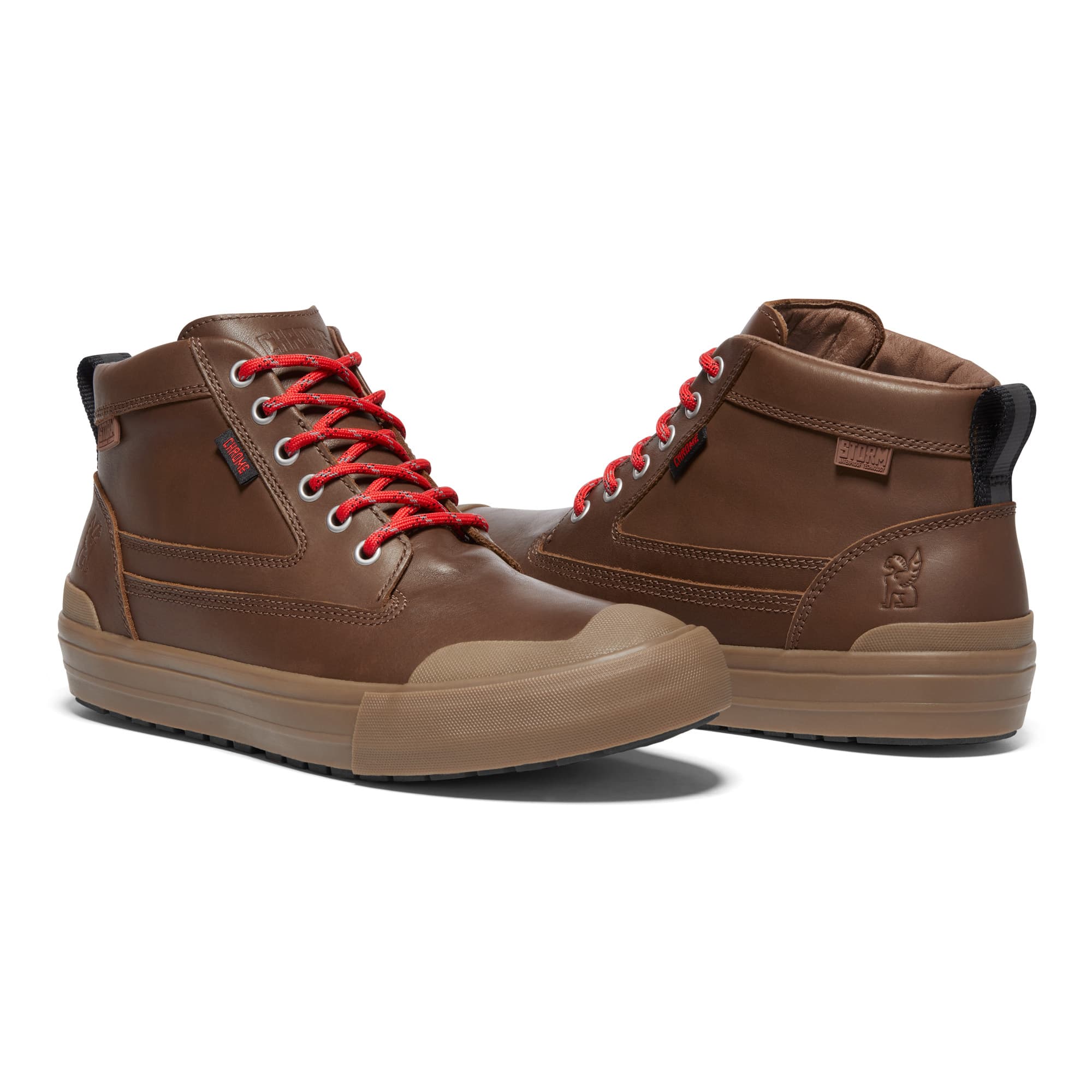 chrome-industries-storm-415-stivale-traction-impermeabile-alto-con-lacci-e-suola image 8