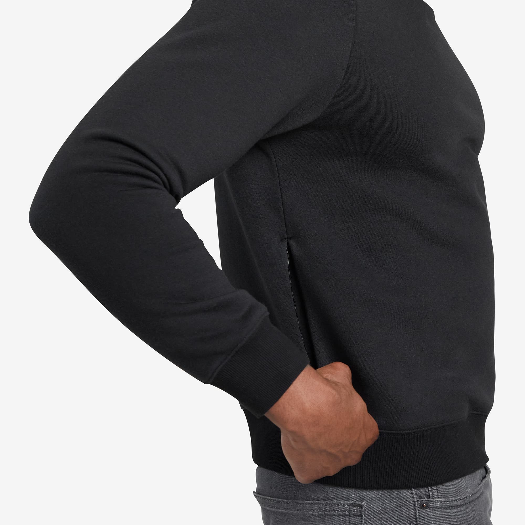 chrome-industries-chrome-issued-c-i-fleece-crew-felpa-girocollo-da-uomo-in-fleec image 5