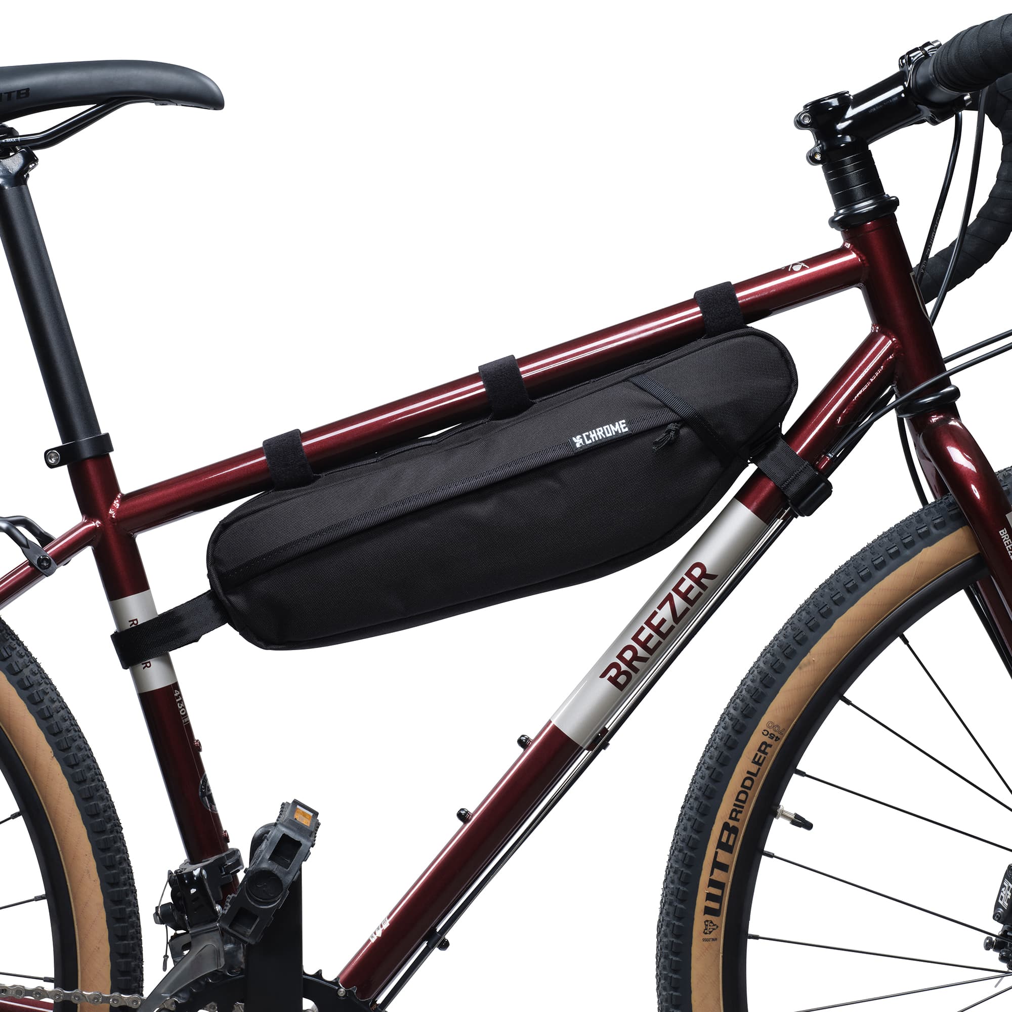 chrome-industries-holman-frame-bag-s-m-borsa-da-telaio-bici-con-pannello-riflett image 4