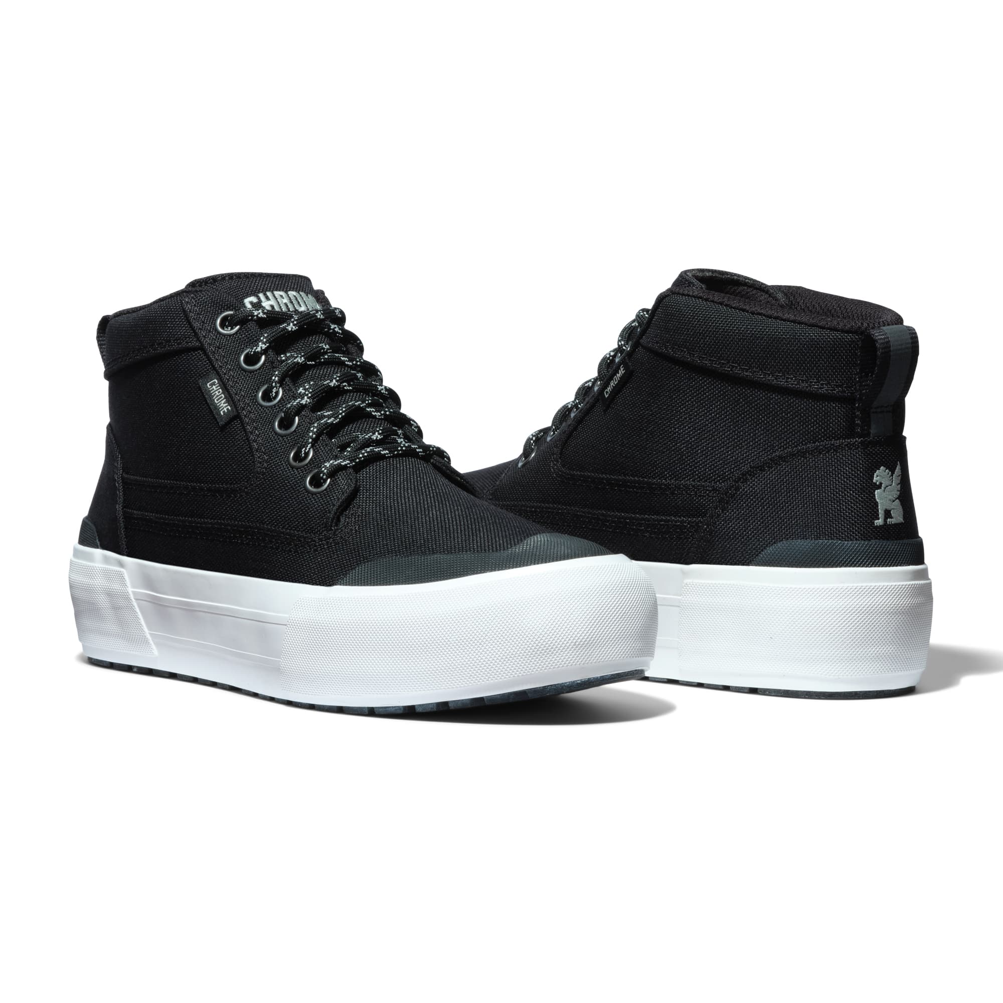 chrome-industries-415-boot-stacked-stivali-urban-lace-up-con-suola-rialzata-vega image 4