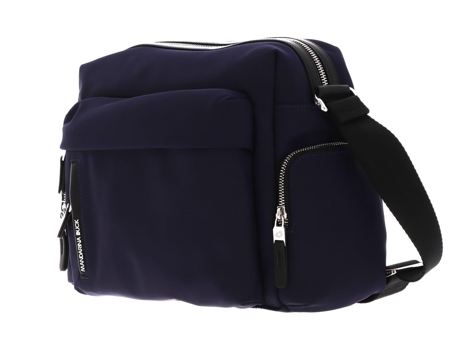 mandarina-duck-hunter-p10vct26-borsa-a-tracolla-media-in-nylon-lucido-con-4-tasc image 3