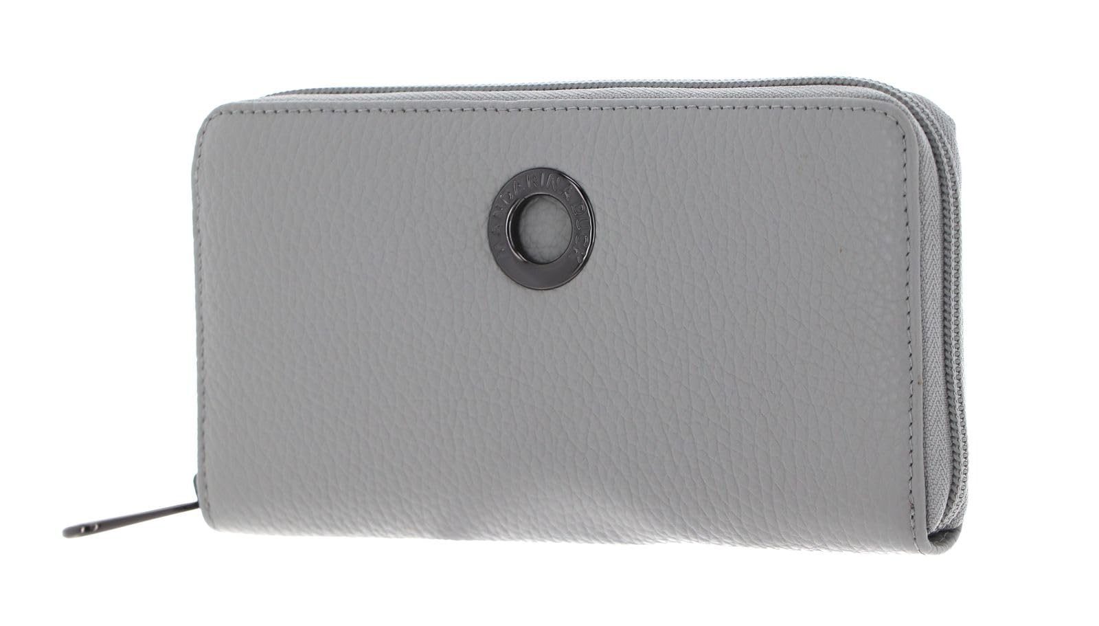 mandarina-duck-portafoglio-grande-in-pelle-texturizzata-con-zip-all-around-e-log image 8