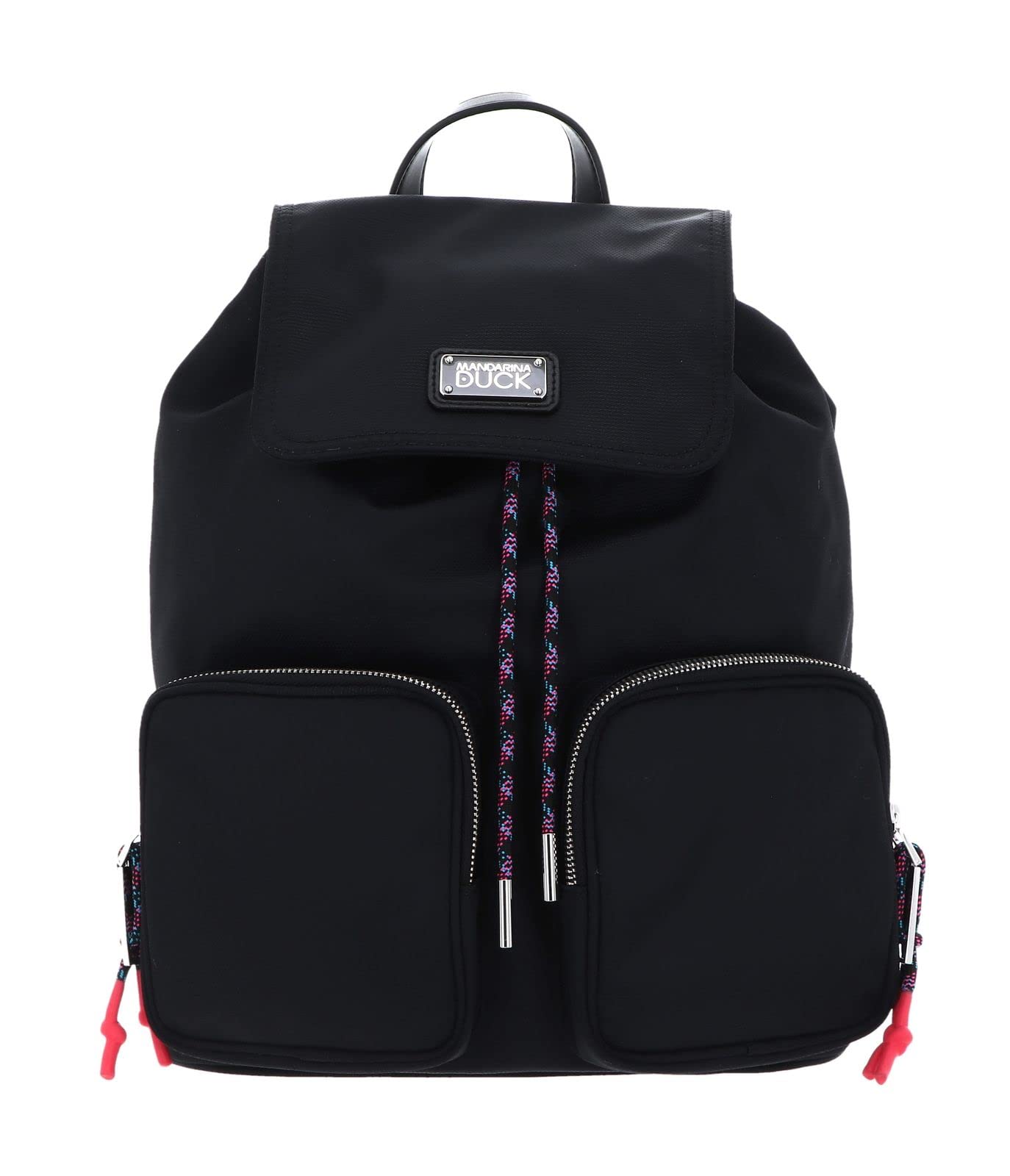 mandarina-duck-style-p10myt08-zaino-donna-in-nylon-riciclato-27x32x26-cm-dettagl image 1