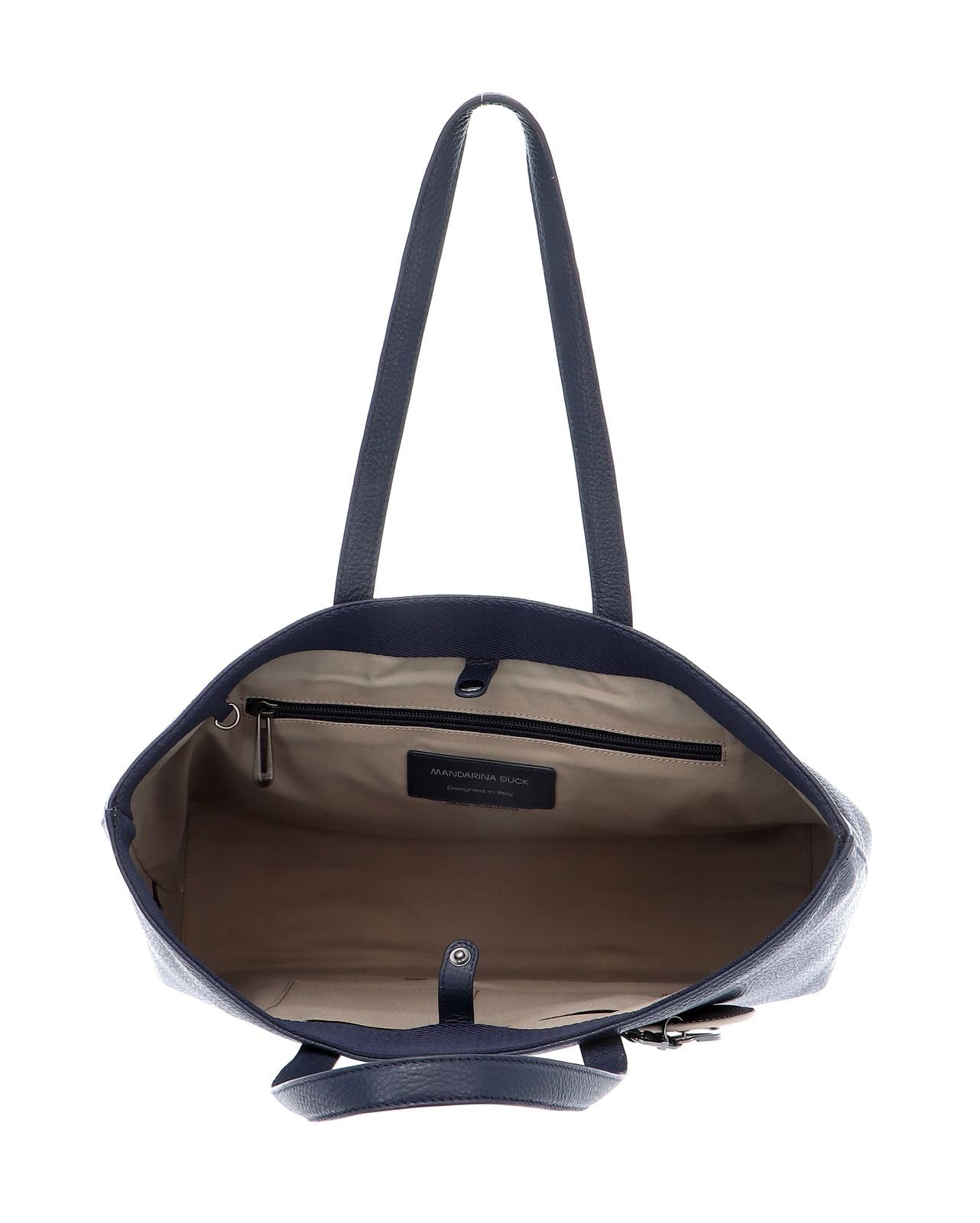 mandarina-duck-mellow-leather-p10fzt24-shopper-donna-in-pelle-morbida-con-bustin image 7