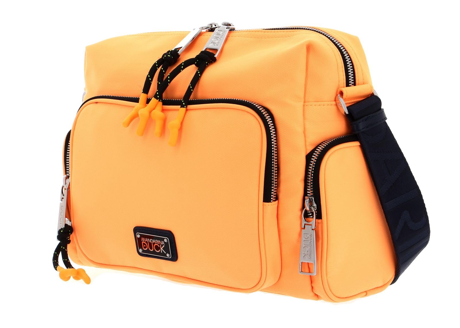 mandarina-duck-style-borsa-a-tracolla-donna-in-nylon-riciclato-35x24-5x15-cm image 2