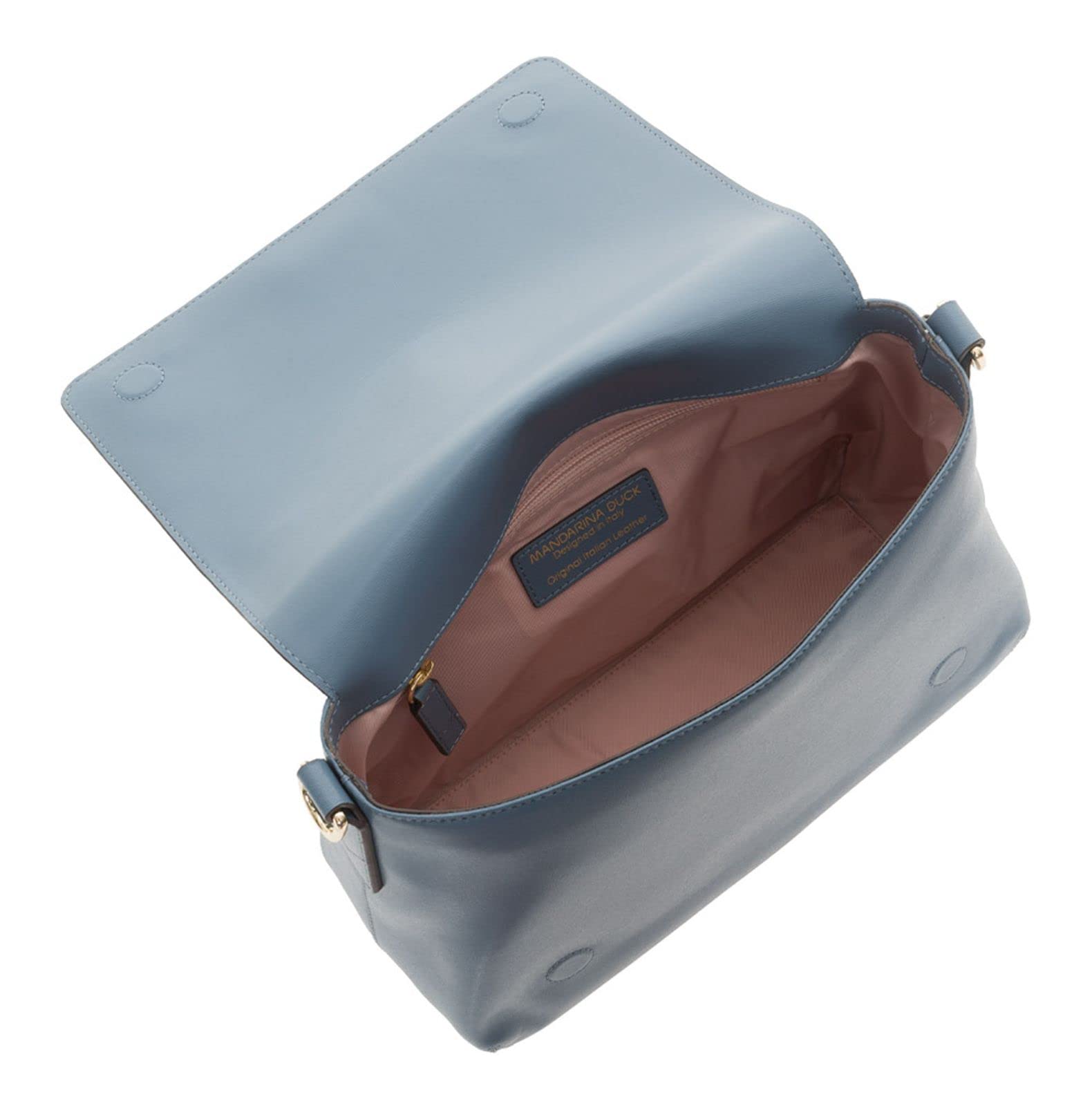 mandarina-duck-luna-borsa-a-spalla-donna-in-pelle-liscia-29x21x13-cm image 7