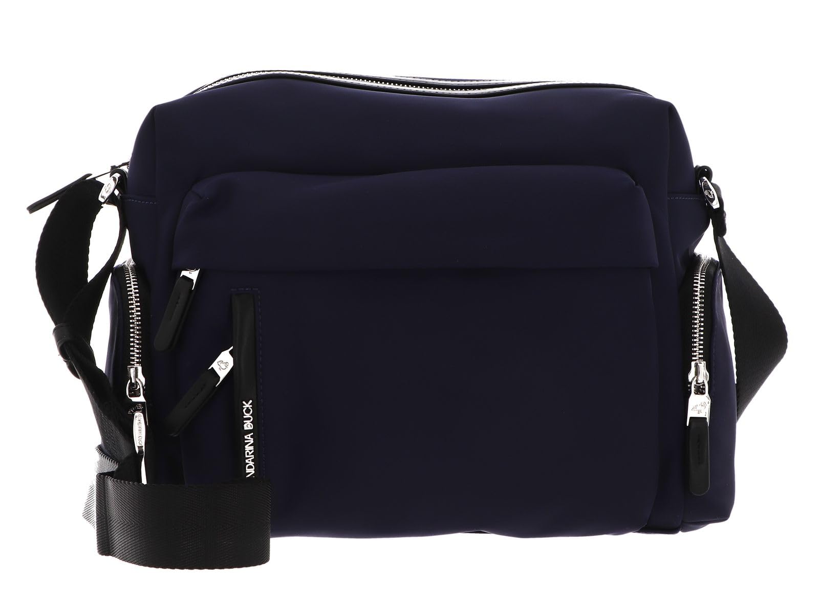 mandarina-duck-hunter-p10vct26-borsa-a-tracolla-media-in-nylon-lucido-con-4-tasc image 1