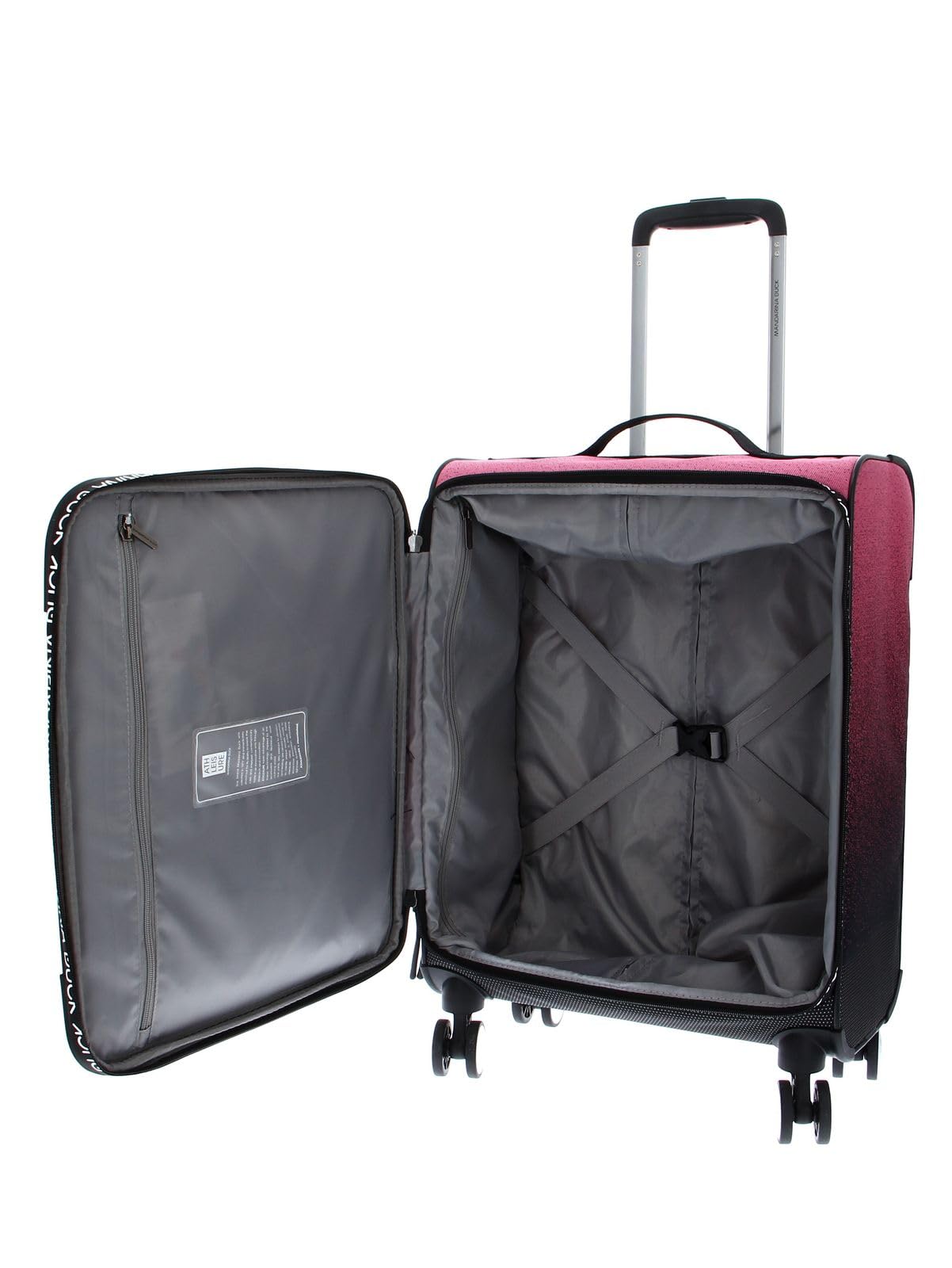 mandarina-duck-athleisure-trolley-valigia-cabina-spinner-4-ruote-55x40x20-cm-ros image 5