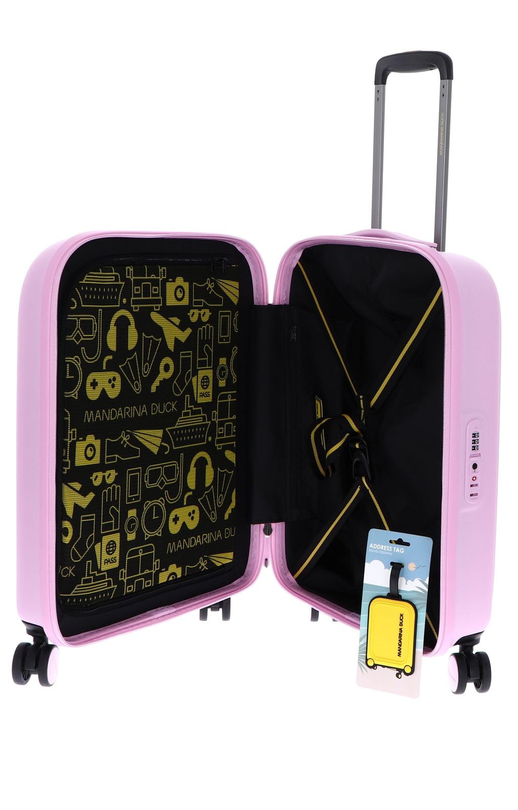 mandarina-duck-logoduck-trolley-cabina-p10szv54-in-policarbonato-con-4-ruote-e-l image 6