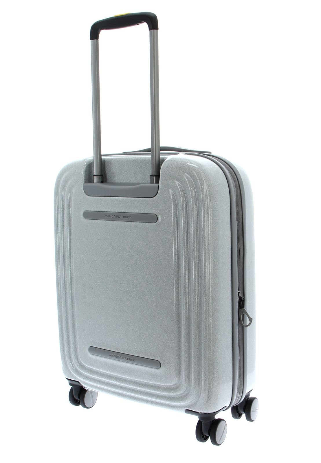 mandarina-duck-logoduck-trolley-cabina-con-glitter-argento-glitter-silver-spinne image 4