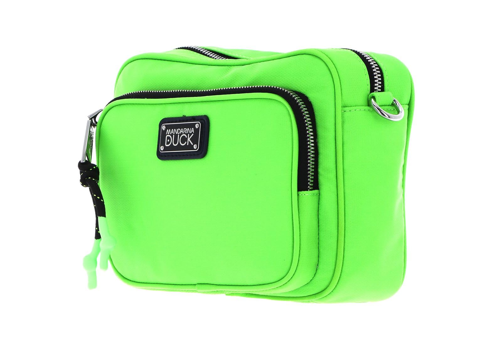 mandarina-duck-style-crossover-borsa-a-spalla-donna-in-nylon-riciclato-fucsia-fl image 2
