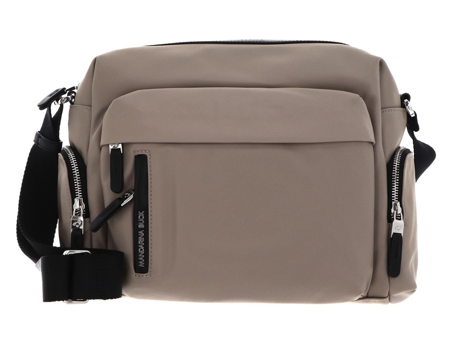 mandarina-duck-hunter-p10vct26-borsa-a-tracolla-media-in-nylon-lucido-con-4-tasc image 8