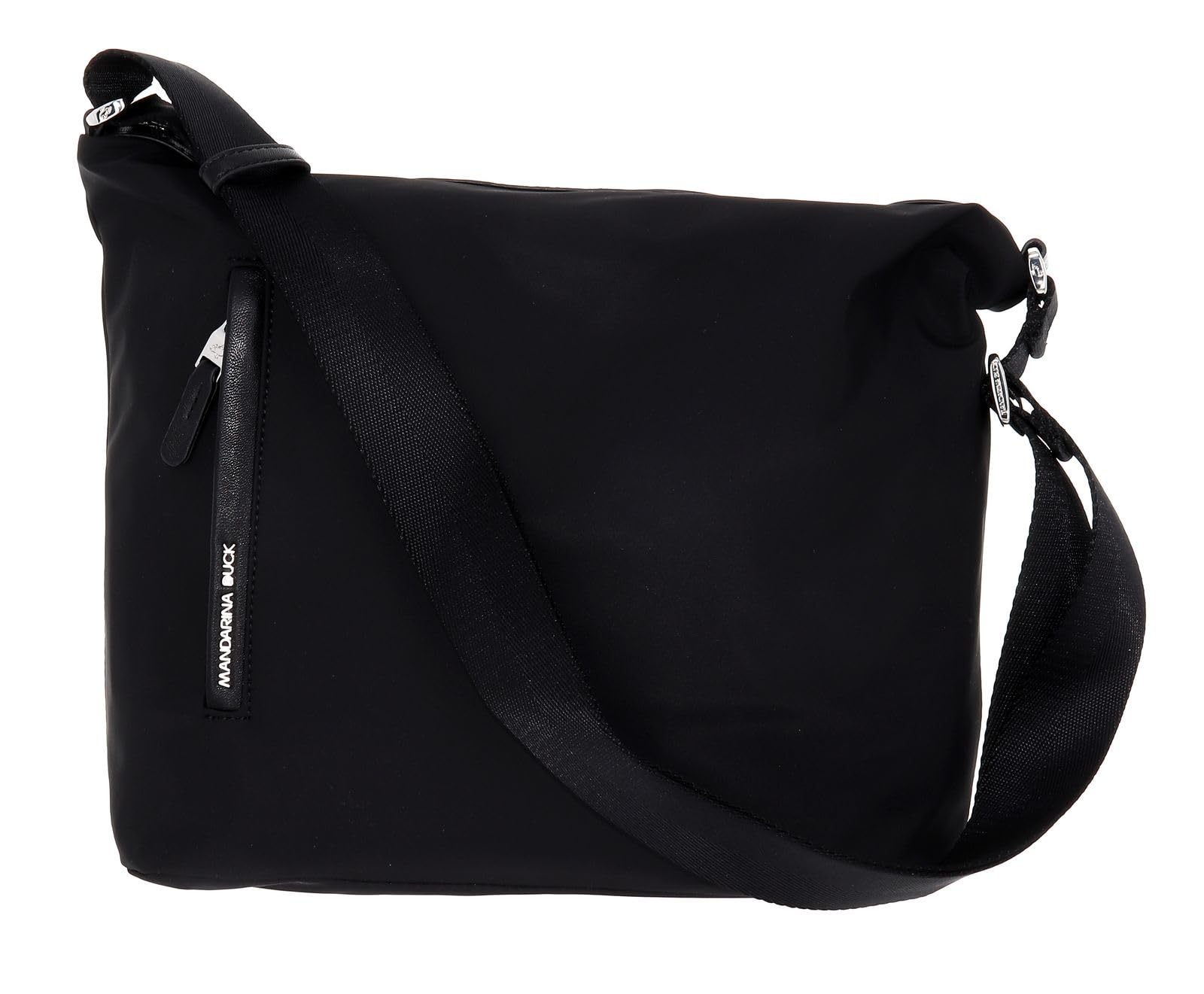 mandarina-duck-hunter-p10vct05-borsa-a-spalla-donna-media-in-nylon-lucido-con-ta image 1