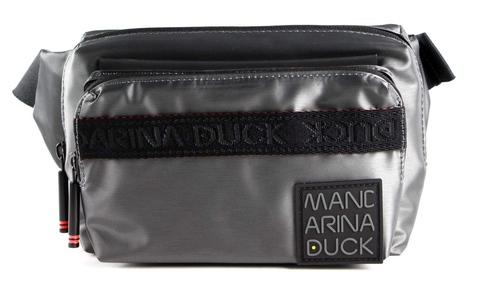 mandarina-duck-warrior-p10cxm01-marsupio-bum-bag-unisex-in-nylon-effetto-lucido- image 1