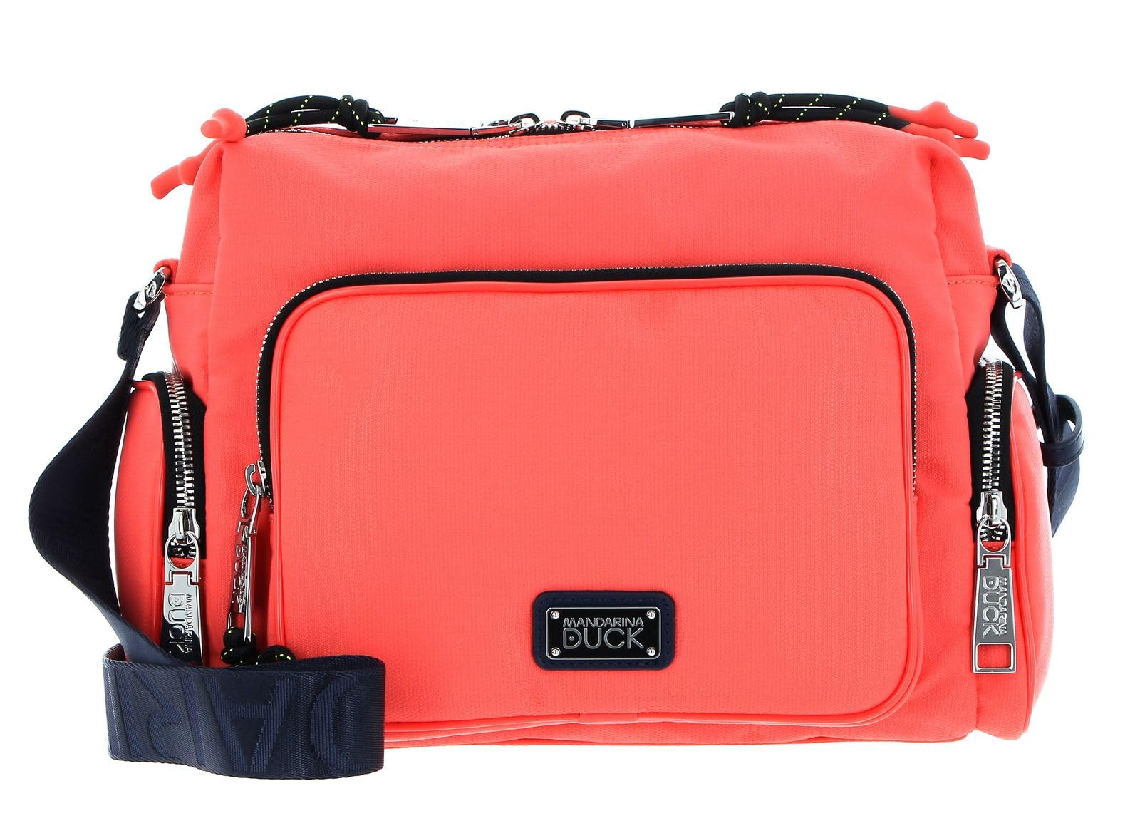 mandarina-duck-style-borsa-a-tracolla-donna-in-nylon-riciclato-35x24-5x15-cm image 6