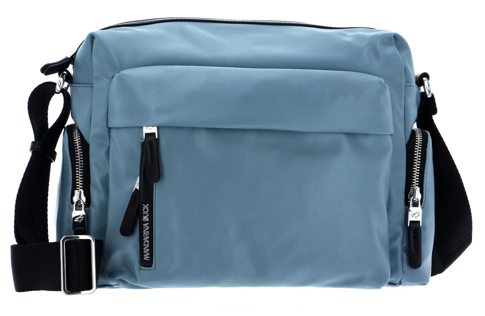 mandarina-duck-hunter-p10vct26-borsa-a-tracolla-media-in-nylon-lucido-con-4-tasc image 6