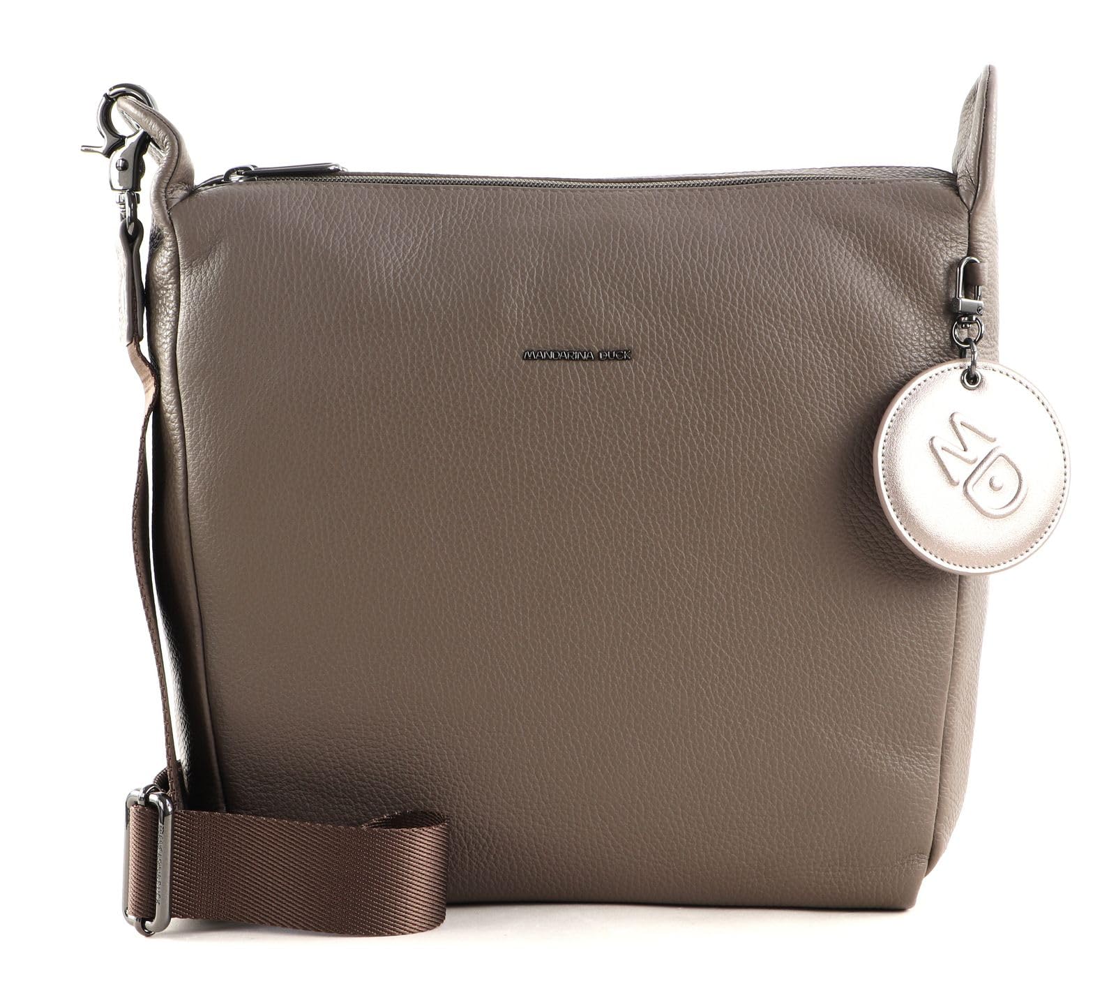 mandarina-duck-mellow-leather-borsa-a-spalla-donna-media-in-pelle-texturizzata-c image 5