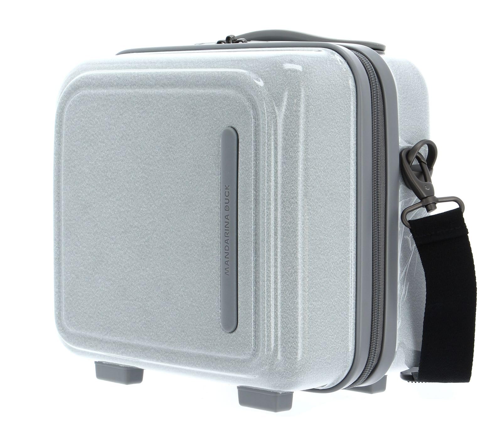 mandarina-duck-logoduck-beauty-case-glitter-argento-glitter-silver-policarbonato image 2