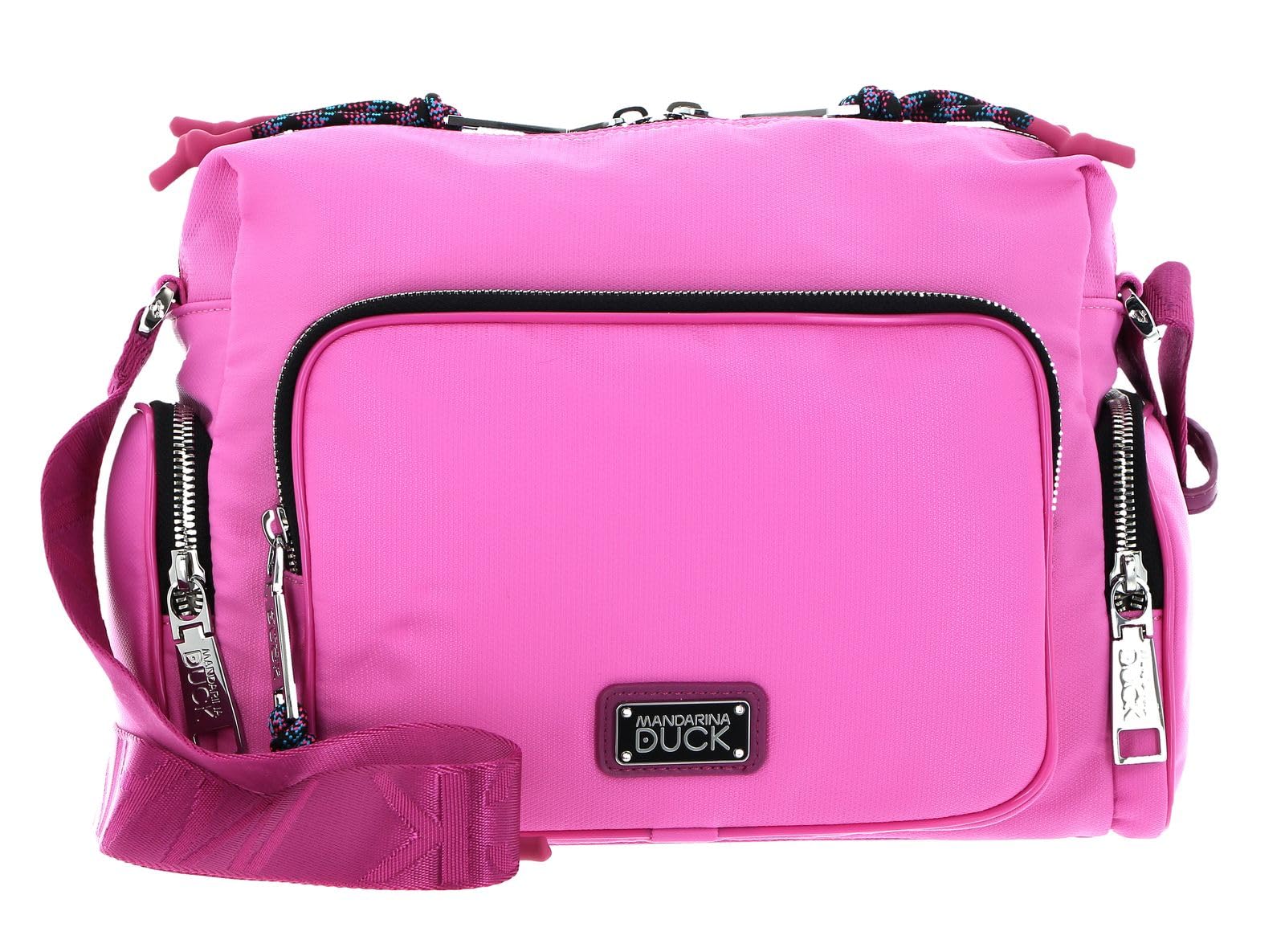 mandarina-duck-style-borsa-a-tracolla-donna-in-nylon-riciclato-35x24-5x15-cm image 5