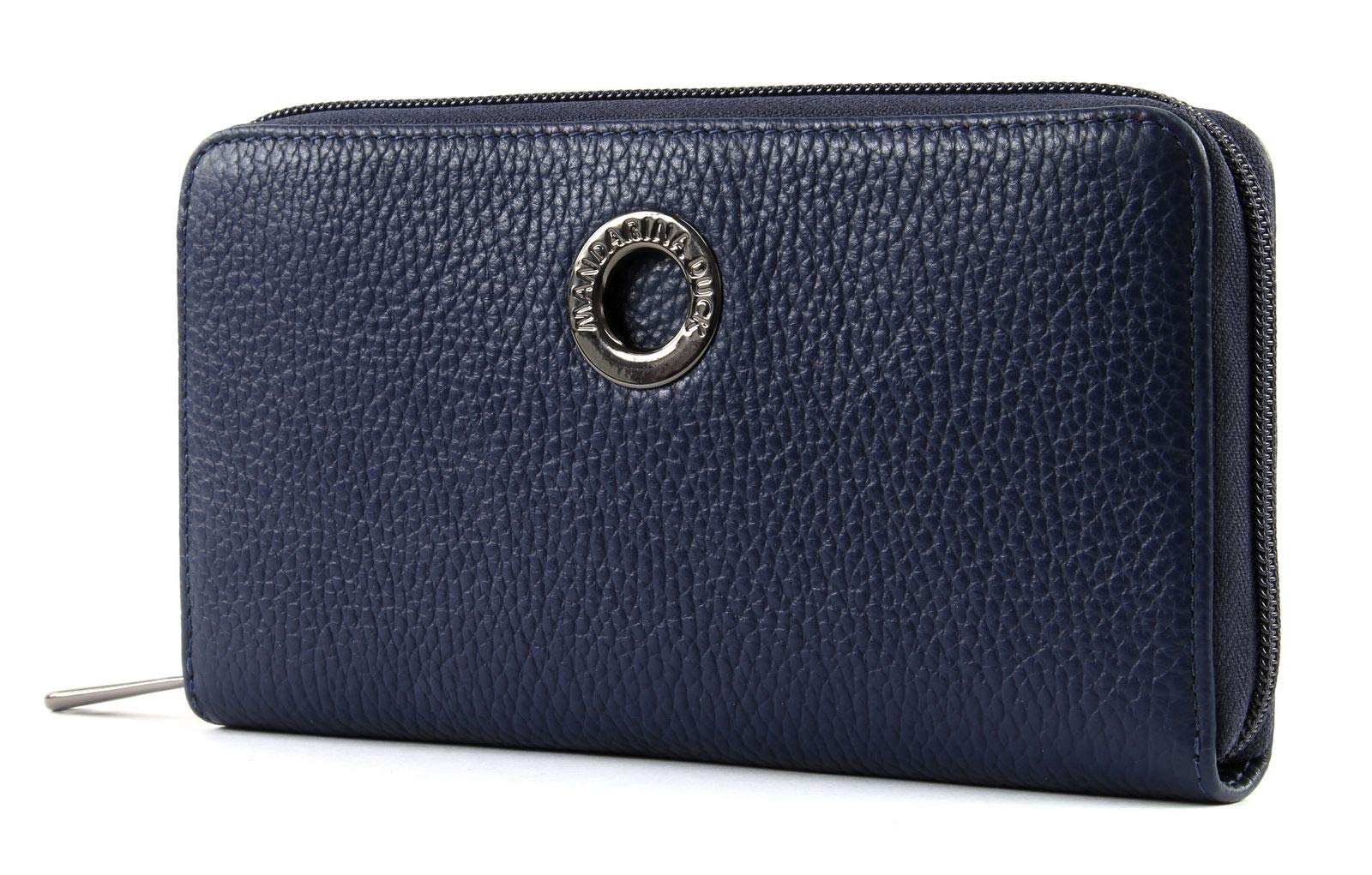 mandarina-duck-portafoglio-grande-in-pelle-texturizzata-con-zip-all-around-e-log image 7
