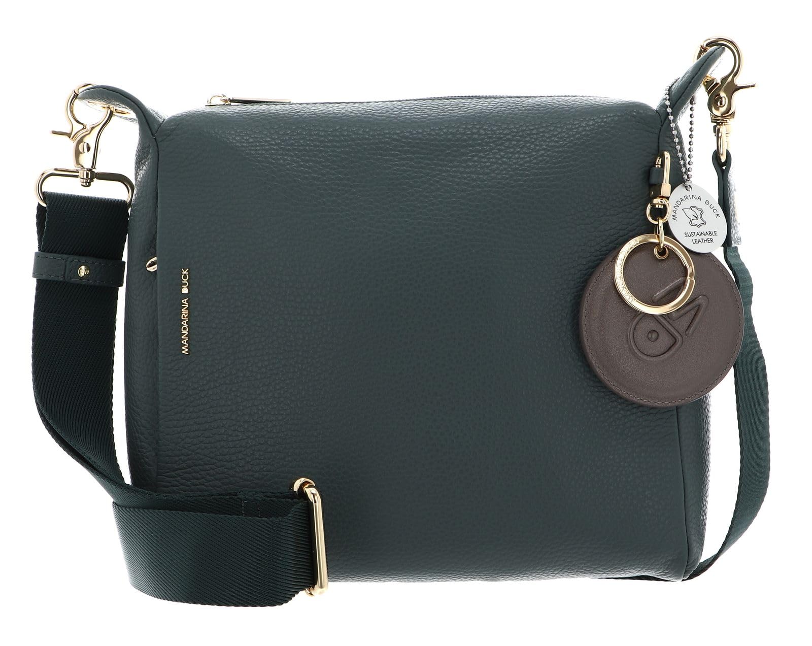mandarina-duck-mellow-leather-p10fzt52-borsa-a-tracolla-piccola-in-pelle-testuri image 1