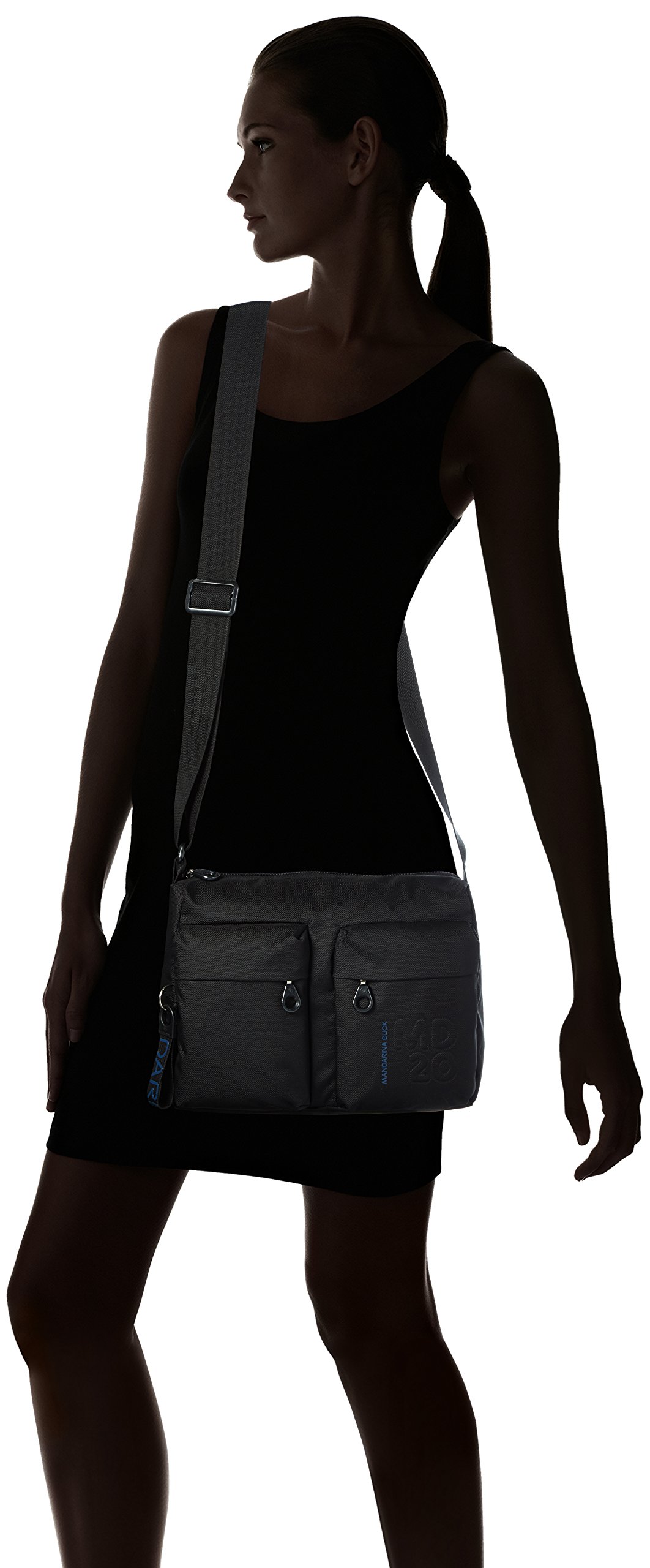 mandarina-duck-md-20-borsa-a-tracolla-donna-in-mitrix-leggero-regolabile image 2