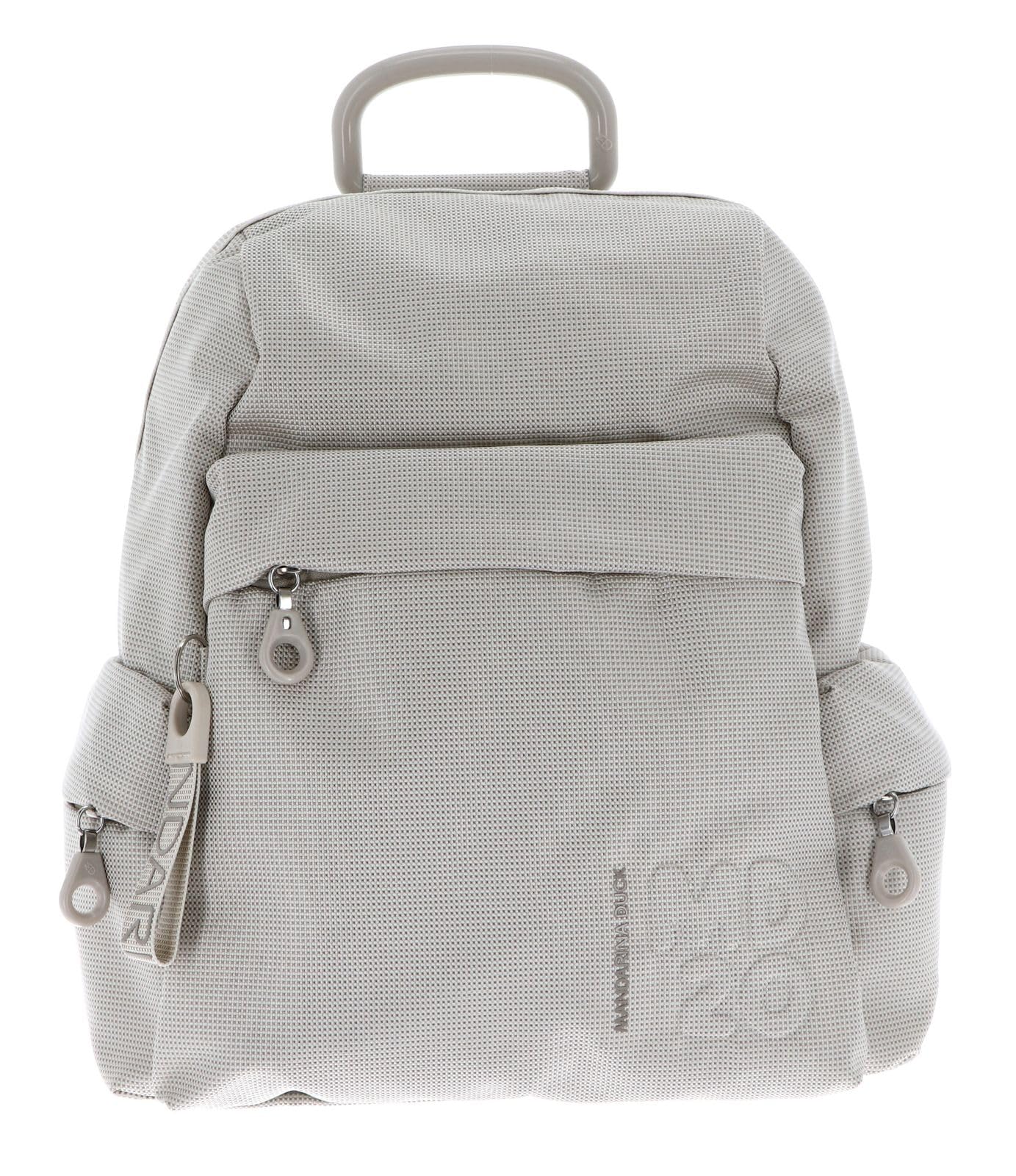 mandarina-duck-md-20-zaino-donna-in-tessuto-mitrix-cangiante-taupe-26x37-5x14-cm image 8