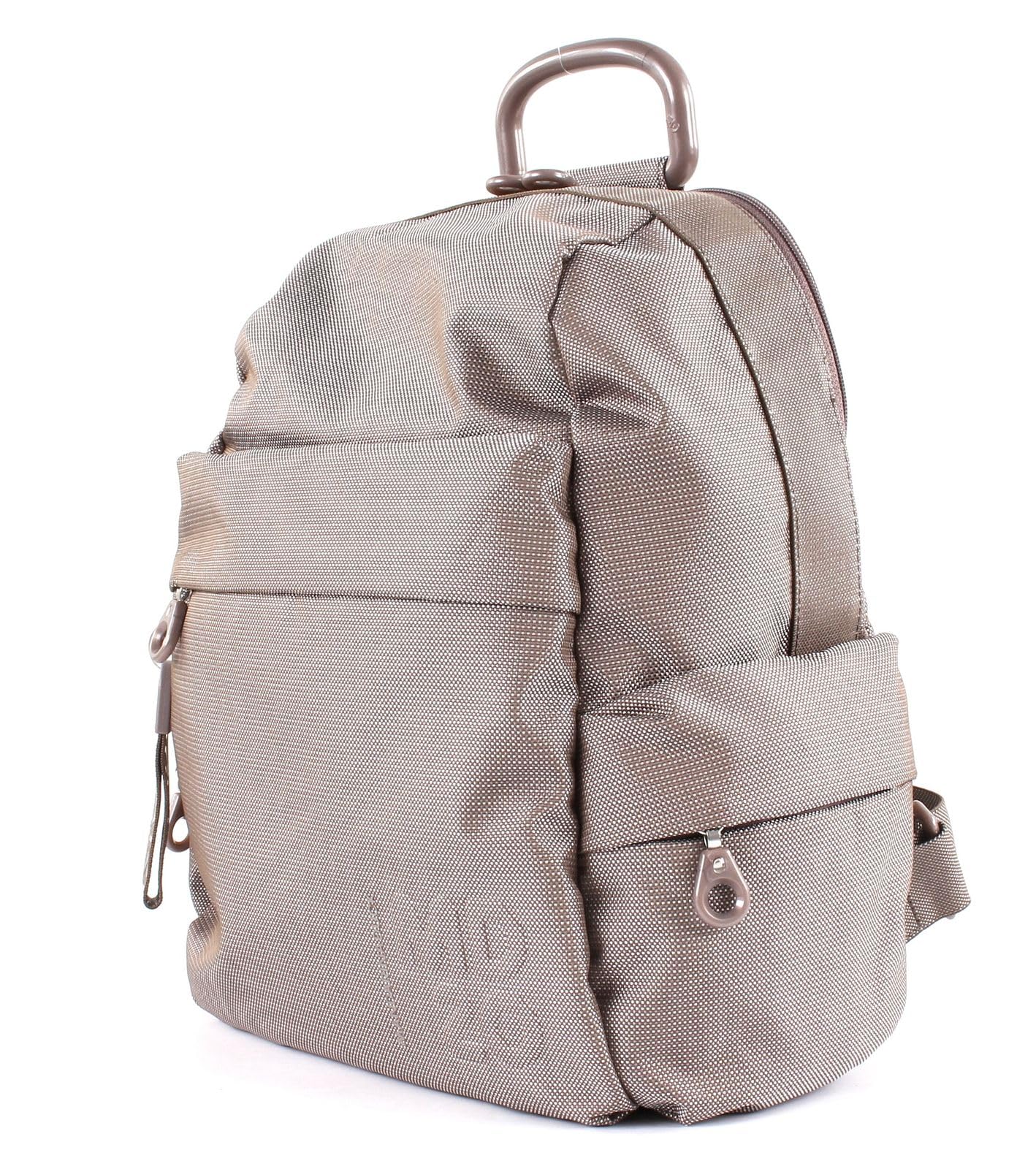 mandarina-duck-md-20-zaino-donna-in-tessuto-mitrix-cangiante-taupe-26x37-5x14-cm image 2