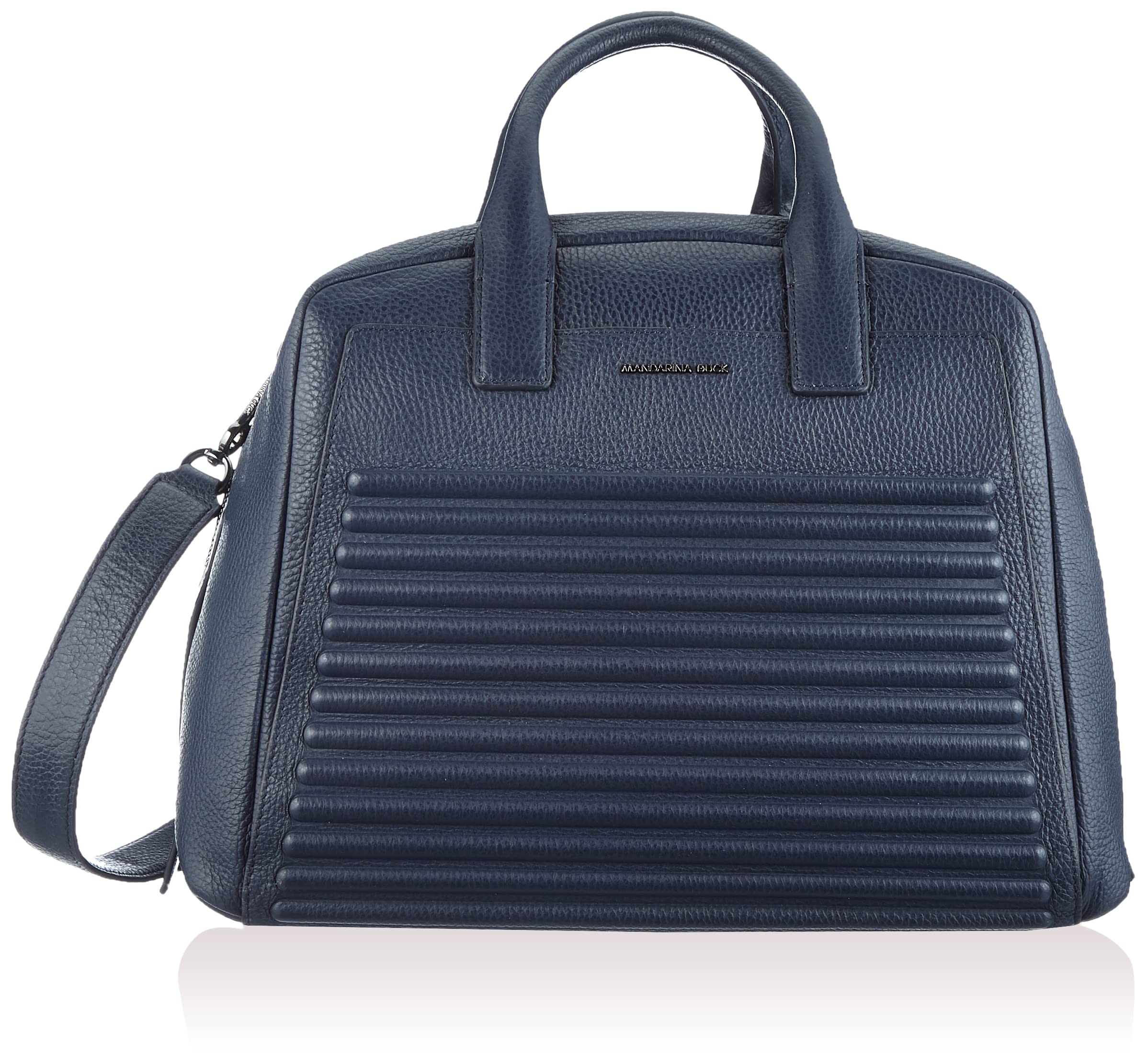 mandarina-duck-i-con-borsa-a-tracolla-donna-in-pelle-texturizzata-32x26-5x20-cm image 7