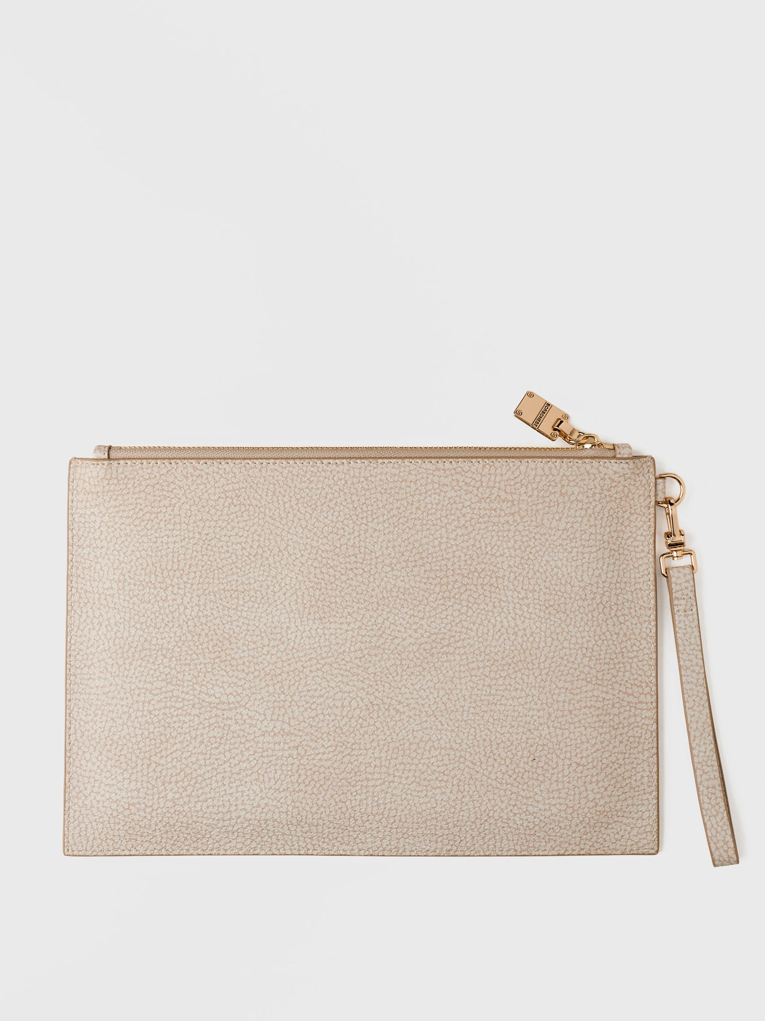borbonese-busta-large-pochette-busta-in-tela-op-con-zip-e-impugnatura image 3