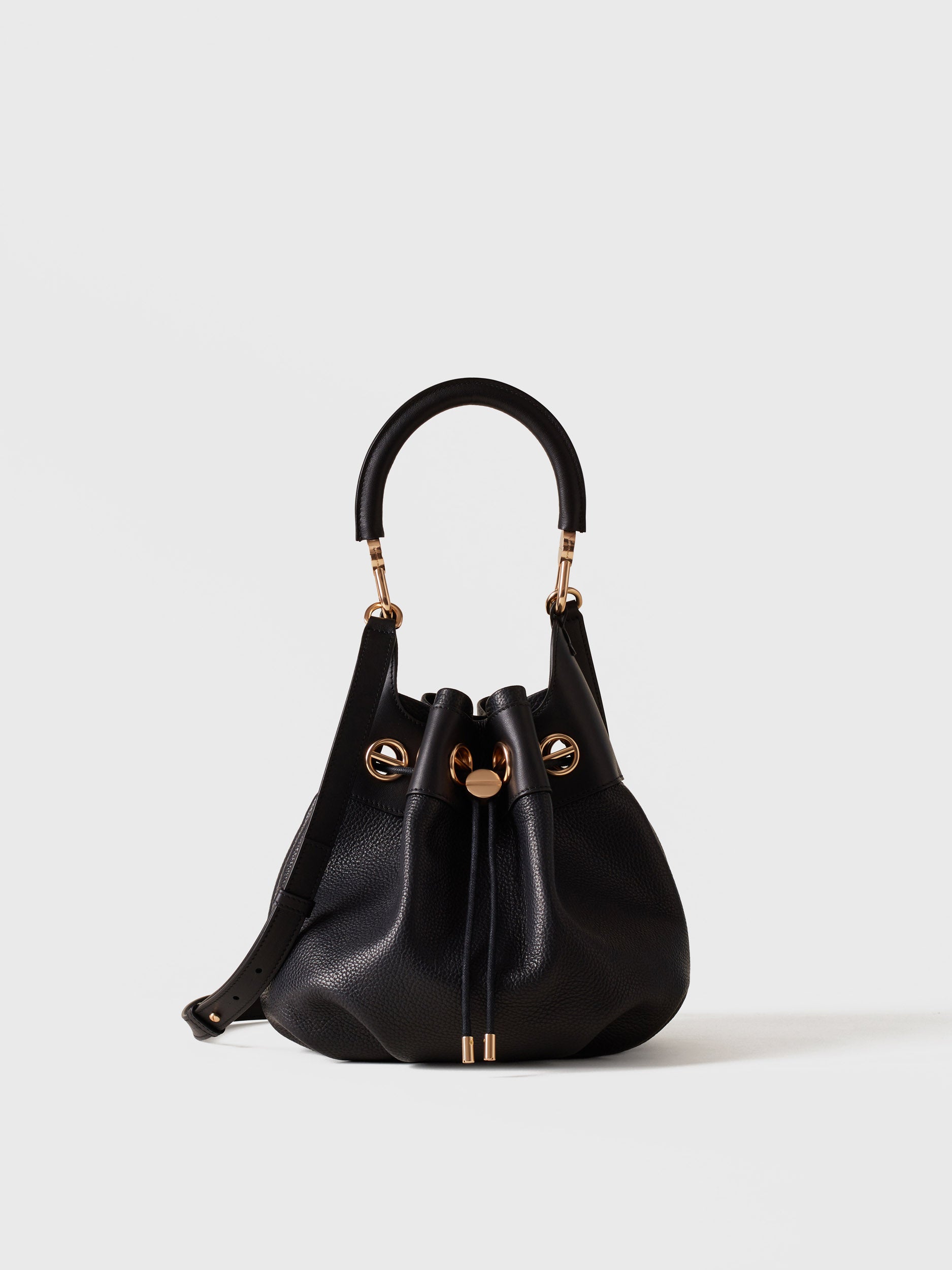 borbonese-collier-secchiello-mini-borsa-secchiello-in-vitello-stampato-bottalato image 1