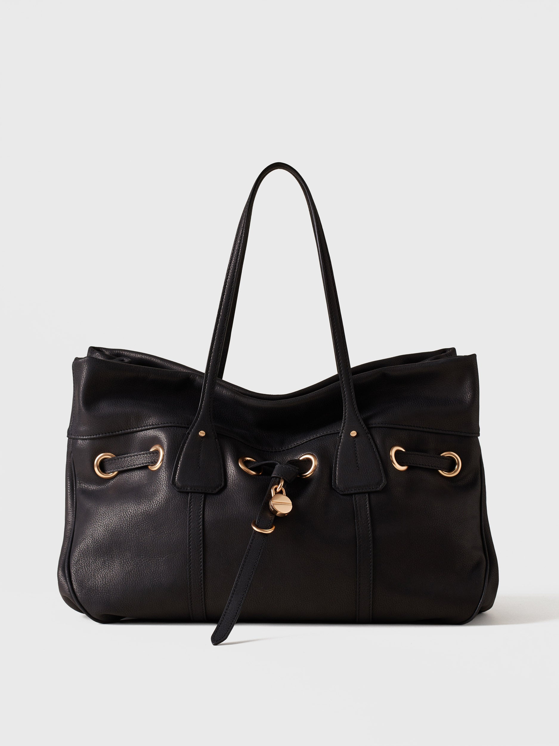 borbonese-priv-borsa-shopping-large-in-vitello-effetto-nabuk-con-chiusura-a-cala image 1