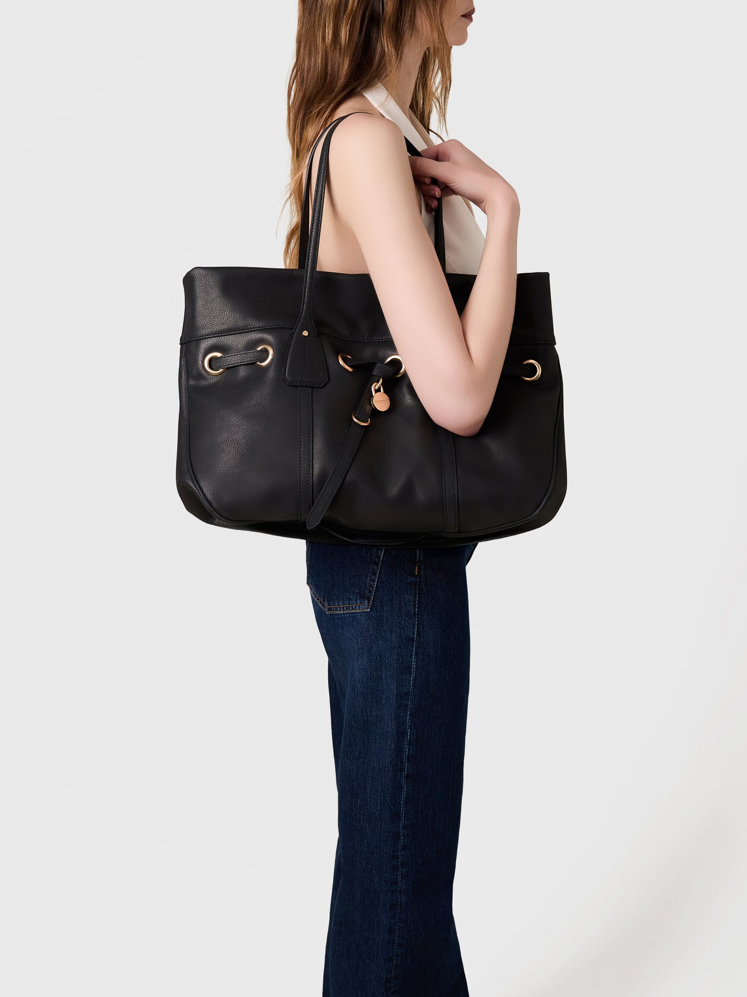 borbonese-priv-borsa-shopping-large-in-vitello-effetto-nabuk-con-chiusura-a-cala image 3