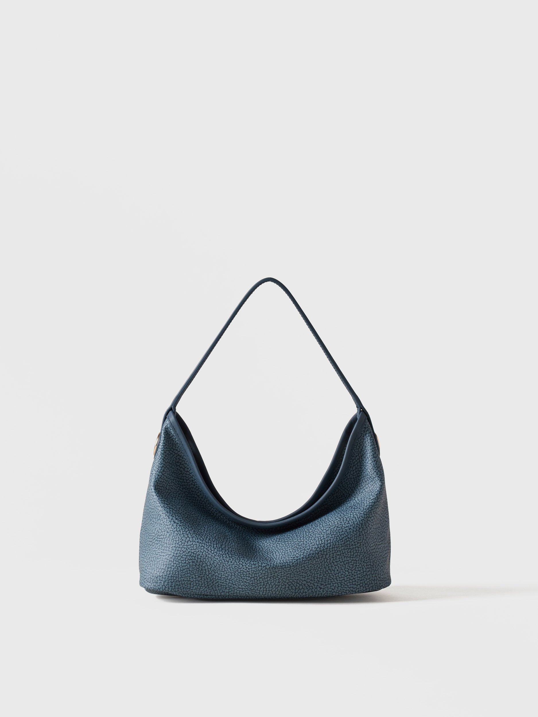 borbonese-flight-borsa-hobo-small-in-tela-stampa-op-con-dettagli-in-vitello-e-tr image 1