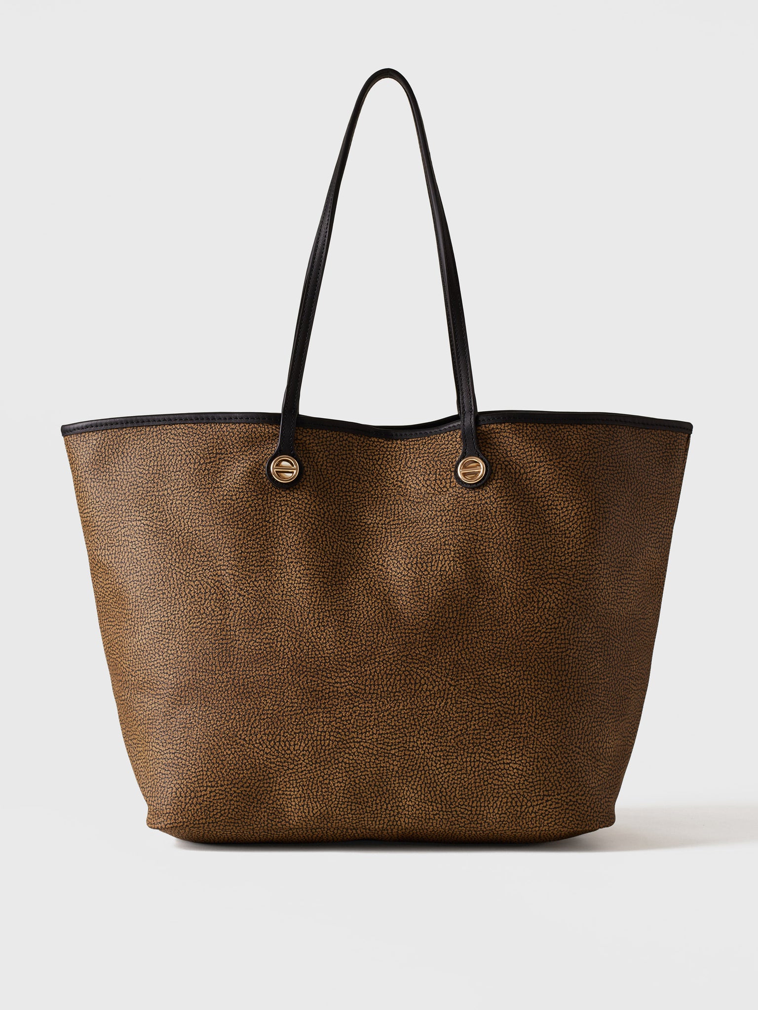 borbonese-flight-borsa-shopping-large-tote-grande-in-tela-stampa-op image 5